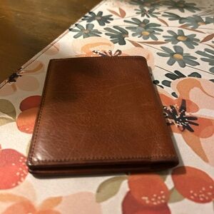 Coach Vintage Brown Leather Bifold Wallet